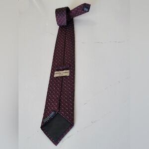 Paula Rossi Milano Burgundy Necktie